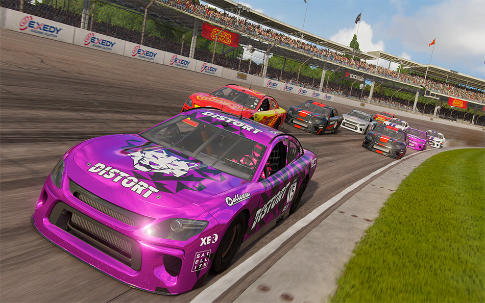 <strong>GRID’S BIGGEST EVER CAREER MODE</strong> <span>Test your mettle in hundreds of edge-of-your-seat events to become a legendary racer.</span>
