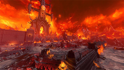 BUILD AN EMPIRE<span>In the most ambitious and groundbreaking Total War title to date, dive into a captivating narrative that will take you to the mind-bending Realm of Chaos and back again. Forge your empire in a strategy sandbox that ensures no two campaigns are ever the same.</span>