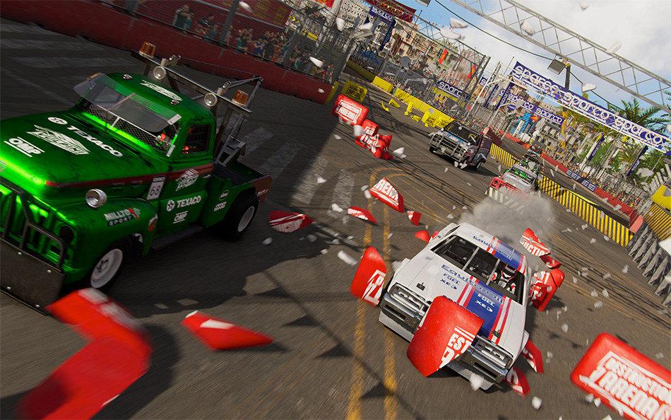 <strong>CREATE YOUR OWN RACE DAYS</strong> <span>Set the race type, location, weather conditions and rules for bespoke events, and pit different vehicle types against each other in sensational multi-class races.</span>