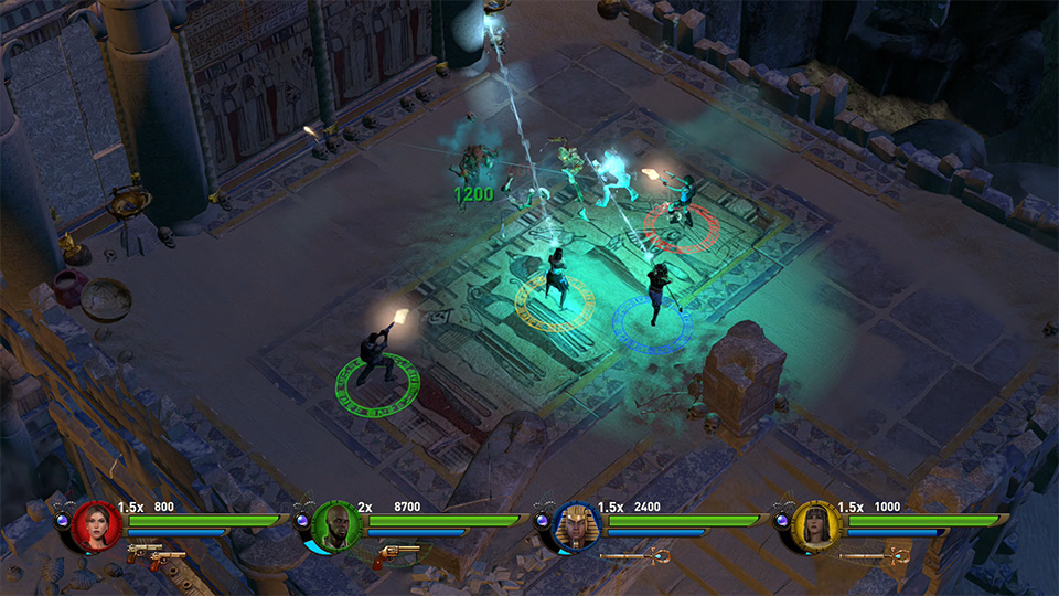 2-4 PLAYER CO-OP <span>Team up with a friend — or two or three — to take down waves of enemies, tackle tombs and compete for treasure, artefacts, and bragging rights.</span>
